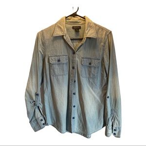 Lucky Brand Denim Button Up Sz S